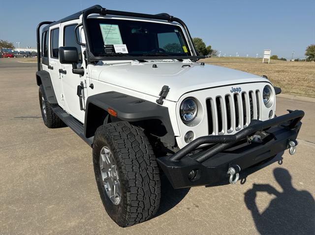 used 2016 Jeep Wrangler Unlimited car, priced at $24,444