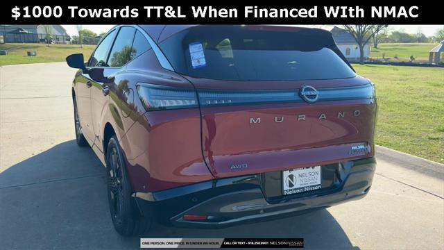 new 2025 Nissan Murano car, priced at $48,567