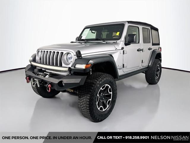used 2018 Jeep Wrangler Unlimited car, priced at $22,995