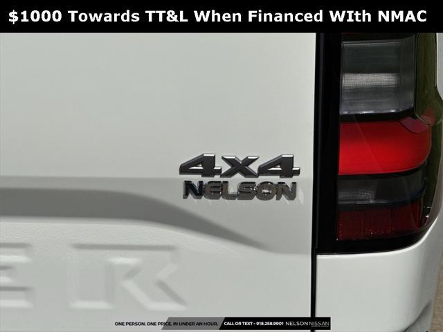 new 2025 Nissan Frontier car, priced at $35,140