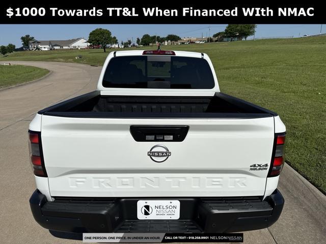 new 2025 Nissan Frontier car, priced at $35,140