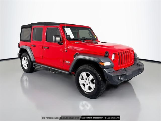 used 2018 Jeep Wrangler Unlimited car, priced at $23,995