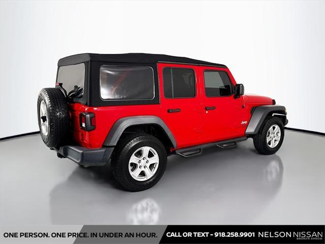 used 2018 Jeep Wrangler Unlimited car, priced at $23,995