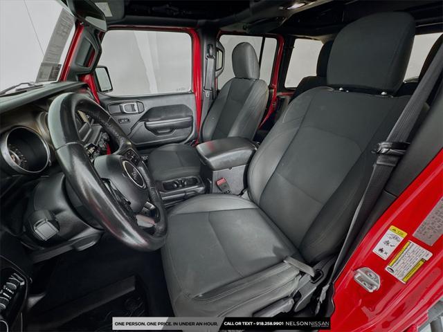 used 2018 Jeep Wrangler Unlimited car, priced at $23,995