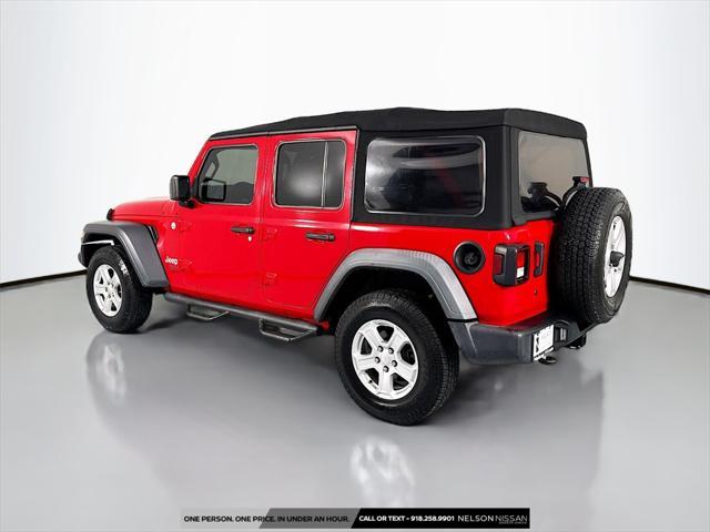 used 2018 Jeep Wrangler Unlimited car, priced at $23,995