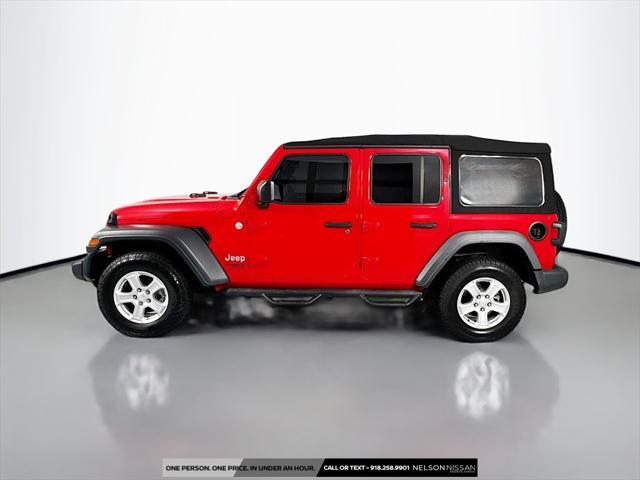 used 2018 Jeep Wrangler Unlimited car, priced at $23,995