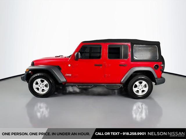 used 2018 Jeep Wrangler Unlimited car, priced at $23,995