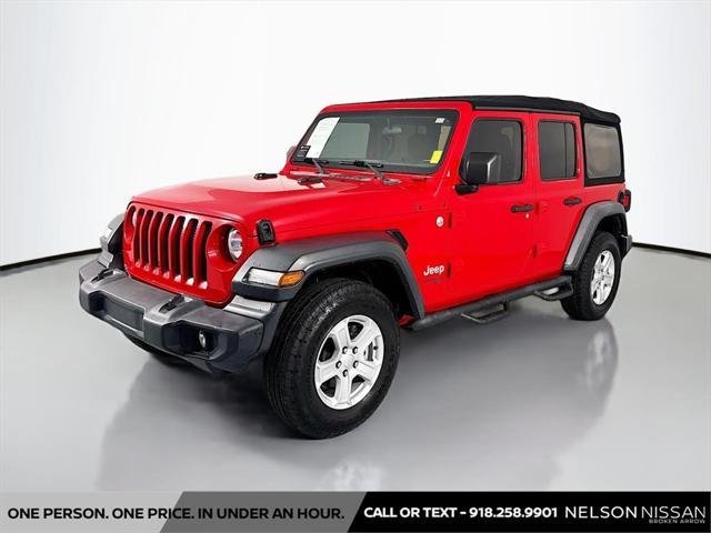used 2018 Jeep Wrangler Unlimited car, priced at $23,995