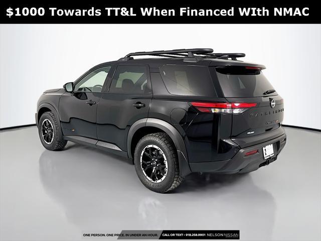 new 2025 Nissan Pathfinder car, priced at $43,742