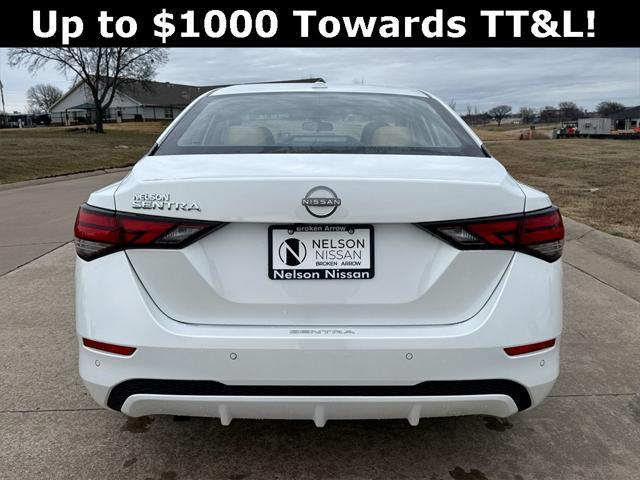 new 2025 Nissan Sentra car, priced at $26,227