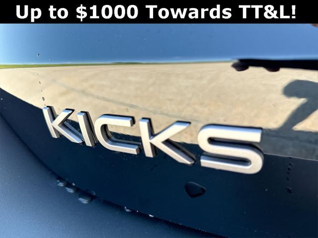 new 2025 Nissan Kicks car, priced at $28,655