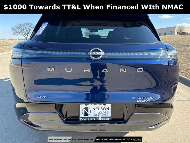 new 2025 Nissan Murano car, priced at $47,593