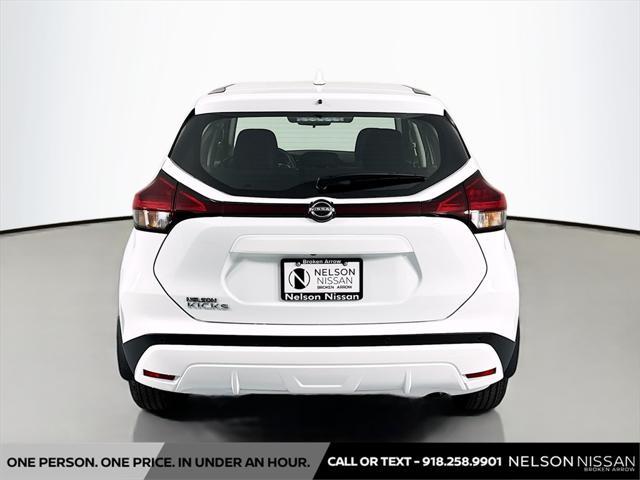 new 2025 Nissan Kicks car, priced at $23,384