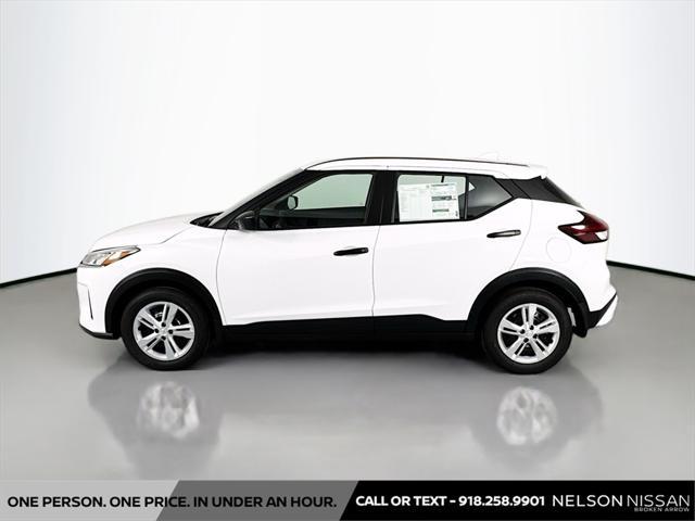 new 2025 Nissan Kicks car, priced at $23,384