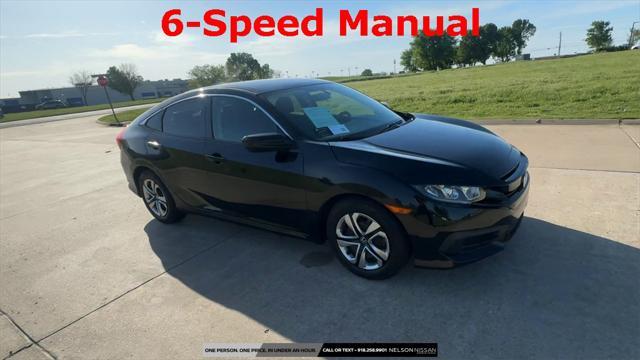 used 2017 Honda Civic car, priced at $13,995