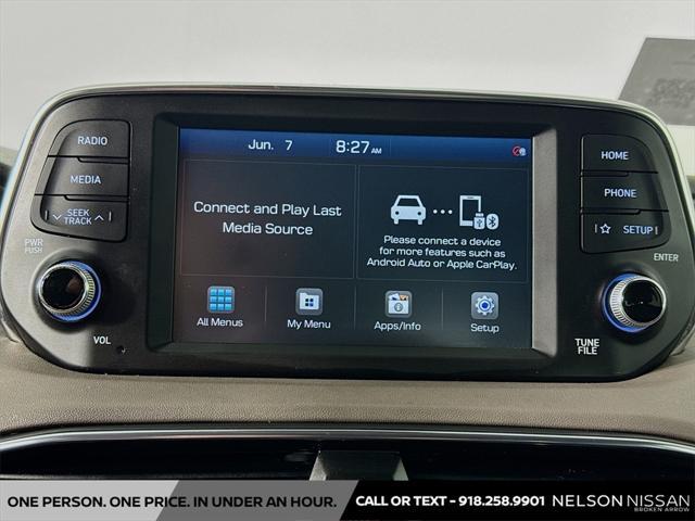 used 2020 Hyundai Santa Fe car, priced at $17,999