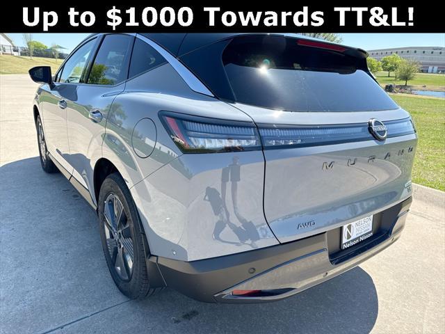 new 2025 Nissan Murano car, priced at $44,463