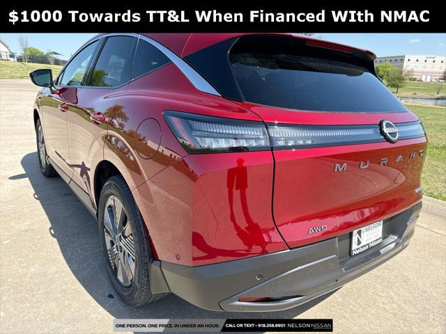 new 2025 Nissan Murano car, priced at $44,876