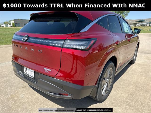 new 2025 Nissan Murano car, priced at $44,876