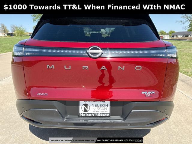 new 2025 Nissan Murano car, priced at $44,876