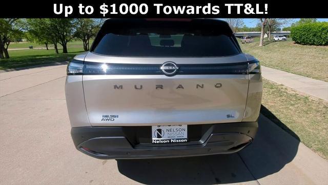new 2025 Nissan Murano car, priced at $45,705