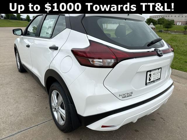 new 2025 Nissan Kicks car, priced at $22,794