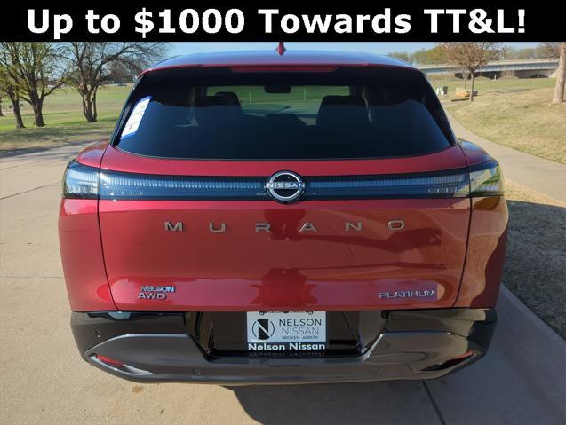 new 2025 Nissan Murano car, priced at $47,261