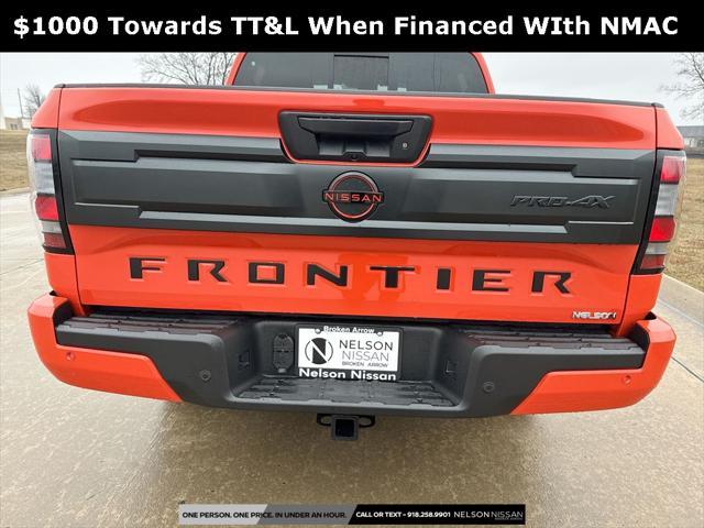 new 2025 Nissan Frontier car, priced at $46,611