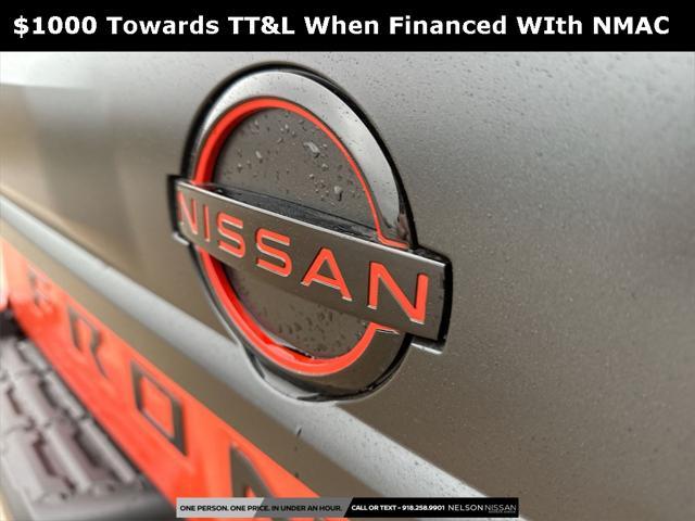 new 2025 Nissan Frontier car, priced at $46,611