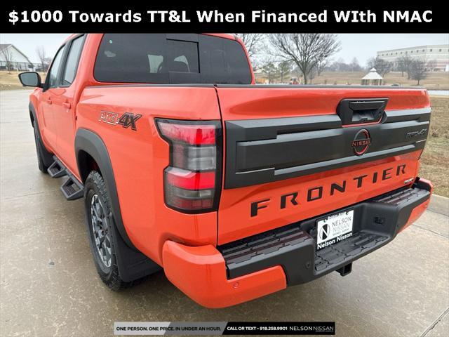 new 2025 Nissan Frontier car, priced at $46,611