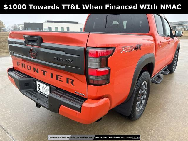 new 2025 Nissan Frontier car, priced at $46,611