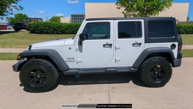 used 2015 Jeep Wrangler Unlimited car, priced at $18,639