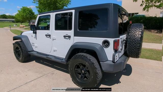 used 2015 Jeep Wrangler Unlimited car, priced at $18,639