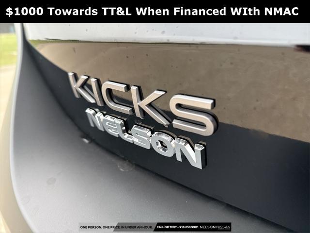 new 2025 Nissan Kicks car, priced at $29,525
