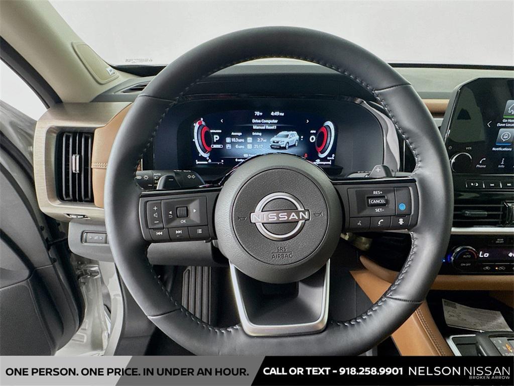 new 2025 Nissan Pathfinder car, priced at $50,133