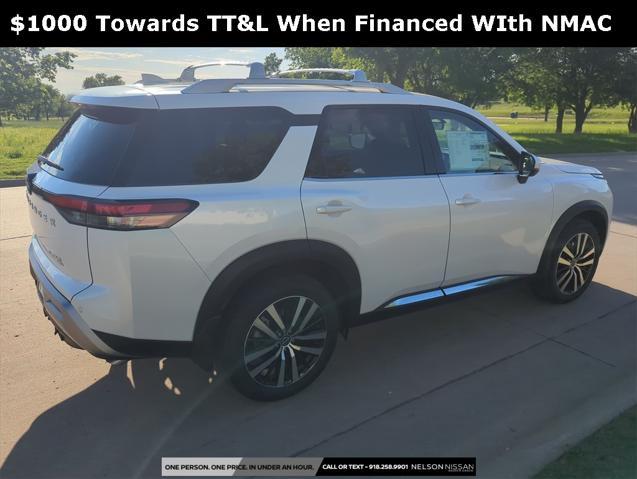new 2025 Nissan Pathfinder car, priced at $50,683