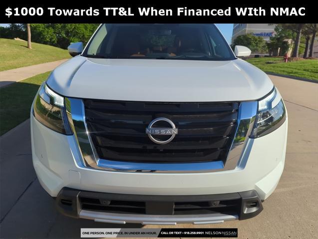 new 2025 Nissan Pathfinder car, priced at $50,683