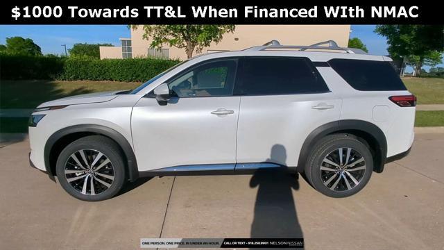 new 2025 Nissan Pathfinder car, priced at $50,683