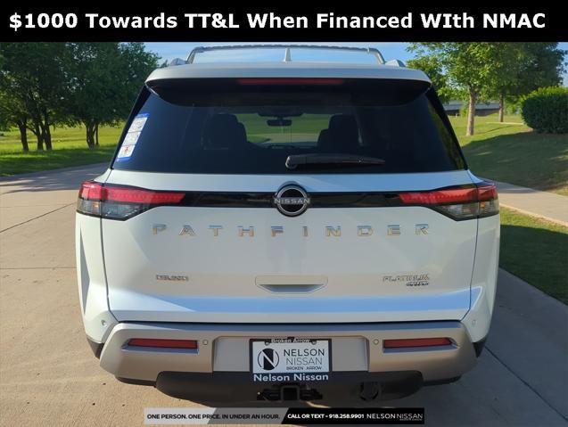 new 2025 Nissan Pathfinder car, priced at $50,683