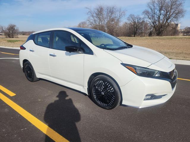 new 2024 Nissan Leaf car, priced at $33,994