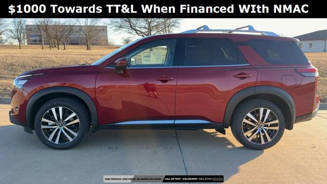 new 2025 Nissan Pathfinder car, priced at $50,012