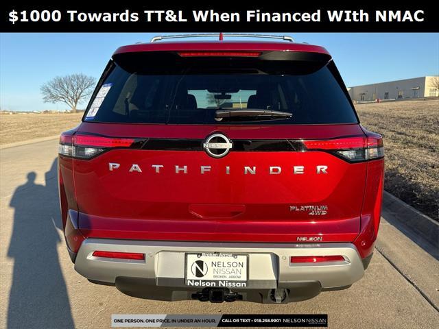 new 2025 Nissan Pathfinder car, priced at $50,012