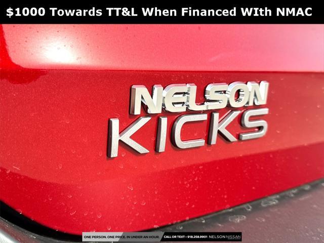 new 2025 Nissan Kicks car, priced at $27,561