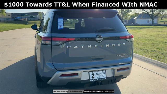 new 2025 Nissan Pathfinder car, priced at $51,272