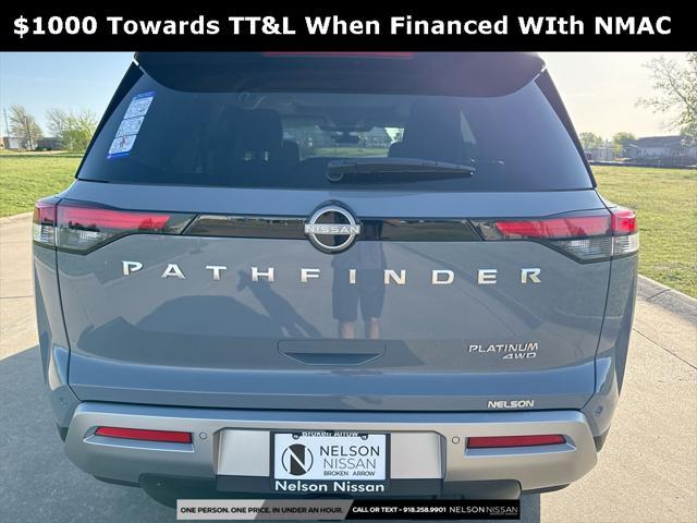new 2025 Nissan Pathfinder car, priced at $51,272