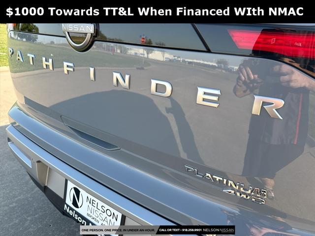 new 2025 Nissan Pathfinder car, priced at $51,272