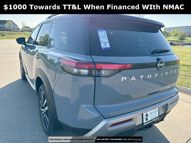 new 2025 Nissan Pathfinder car, priced at $51,272