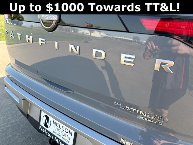 new 2025 Nissan Pathfinder car, priced at $51,372