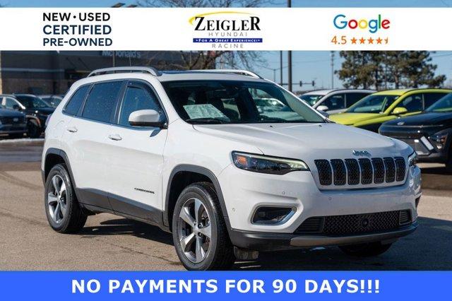 used 2021 Jeep Cherokee car, priced at $21,360
