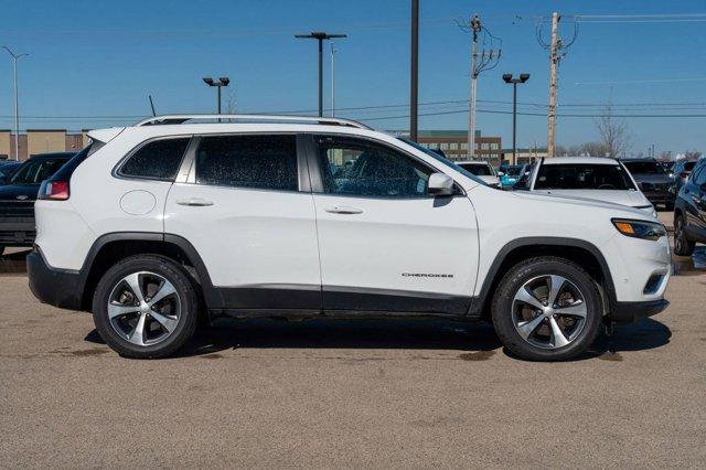 used 2021 Jeep Cherokee car, priced at $21,360